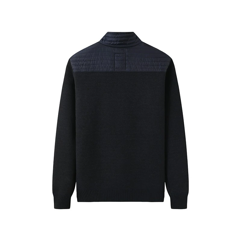 Black Stand Collar Jacket Supplier&Factory