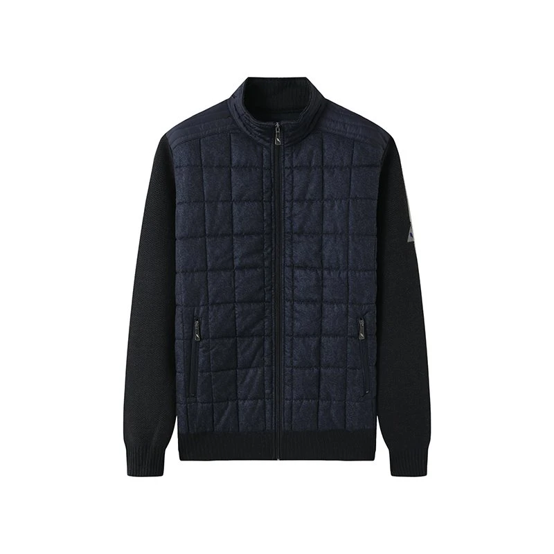 Black Stand Collar Jacket