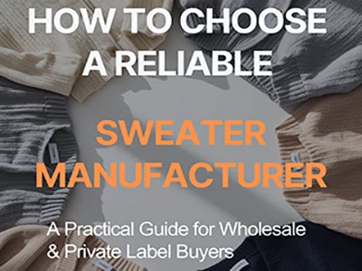 Sådan vælger du en pålidelig sweaterproducent til engroskøbere